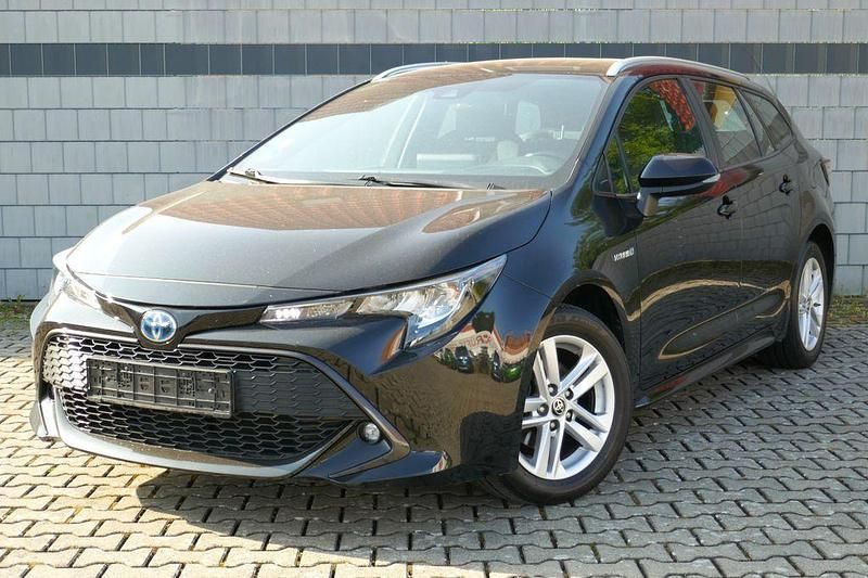 Schwarz Gebraucht 2021 Toyota Corolla Business Edition Kombi | 19.890 € (Guter Preis) - Bild 1/4