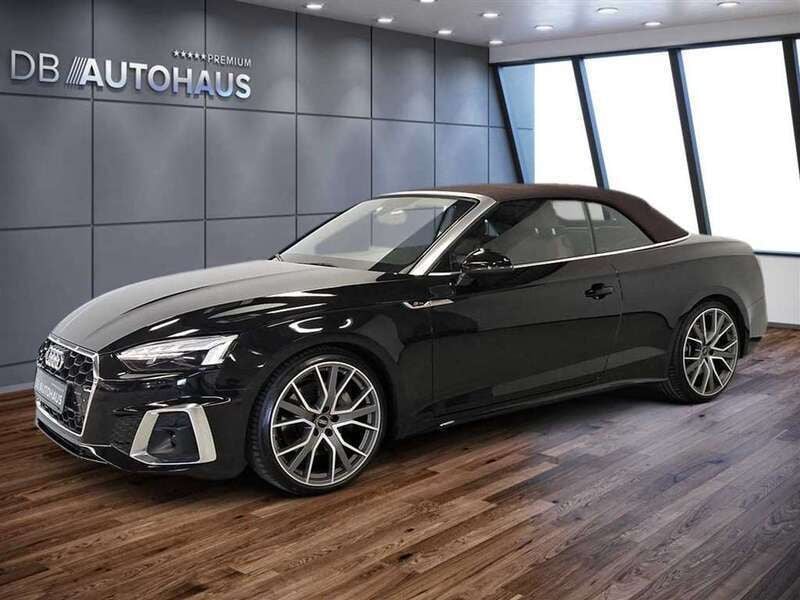 Schwarz Gebraucht 2024 Audi A5 Cabriolet S-Line Cabrio | 52.510 € (Guter Preis) - Bild 1/4