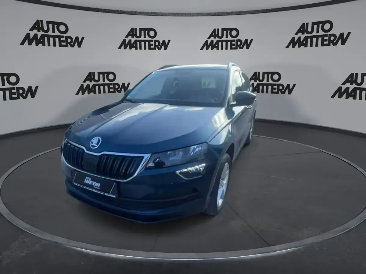 Gebraucht Skoda Karoq Ambition 116 PS (85 kW) 2018 Blau SUV