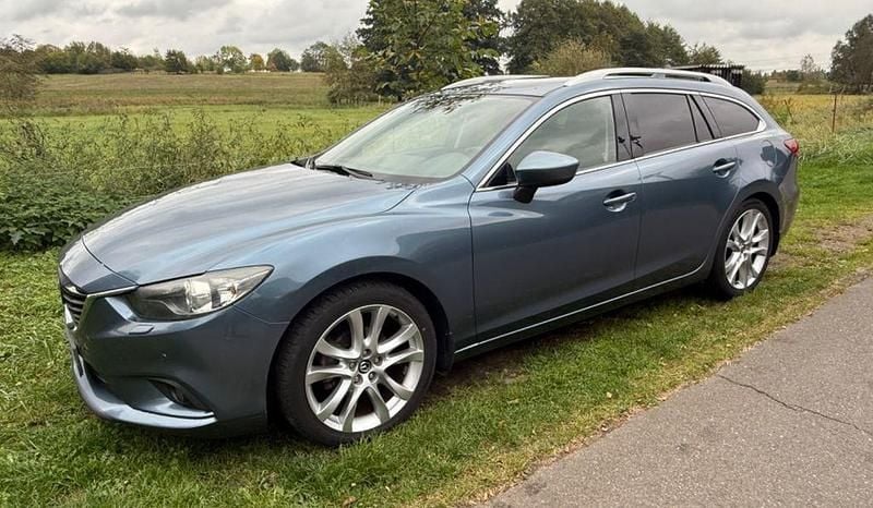 Blau Gebraucht 2014 Mazda 6 Sports-Line Limousine | 6.500 € (Superpreis) - Bild 1/4