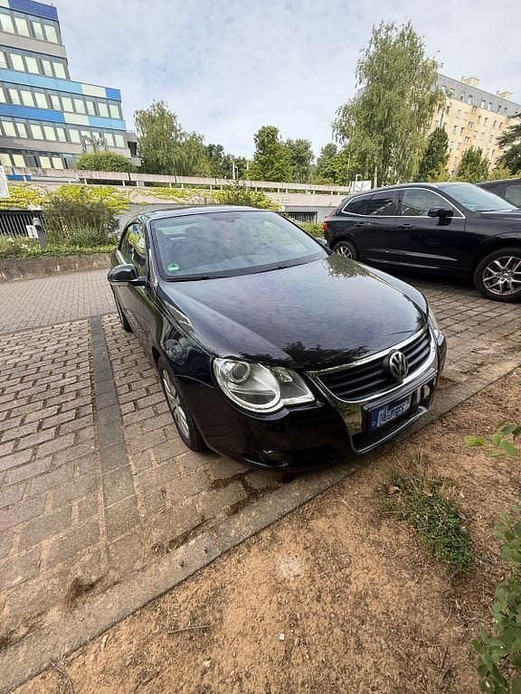 Schwarz Gebraucht 2007 VW Eos Cabrio | 2.000 € (Superpreis) - Bild 1/4