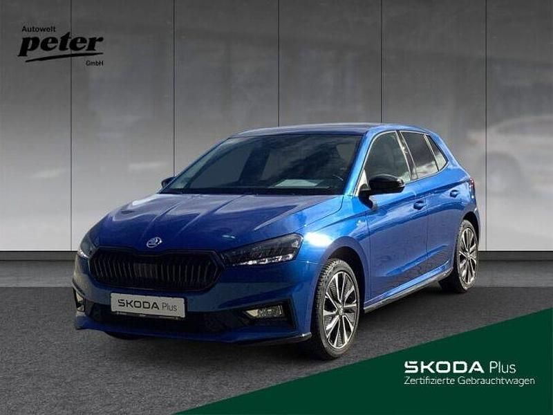 Raceblau (metallic) Gebraucht 2023 Skoda Fabia Monte Carlo Kleinwagen | 22.950 € (Etwas zu teuer) - Bild 1/4