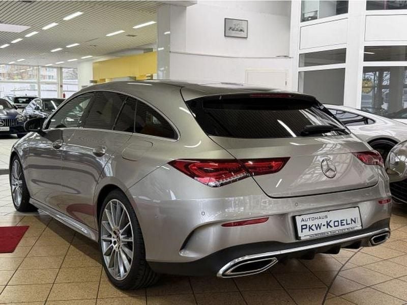 Gebraucht Mercedes CLA200 AMG line 150 PS (110 kW) 2020 Mojavesilber metalliclack (metallic) Kombi