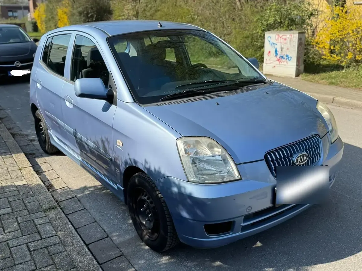 Gebraucht Kia Picanto 65 PS (47 kW) 2004 Blau Kleinwagen