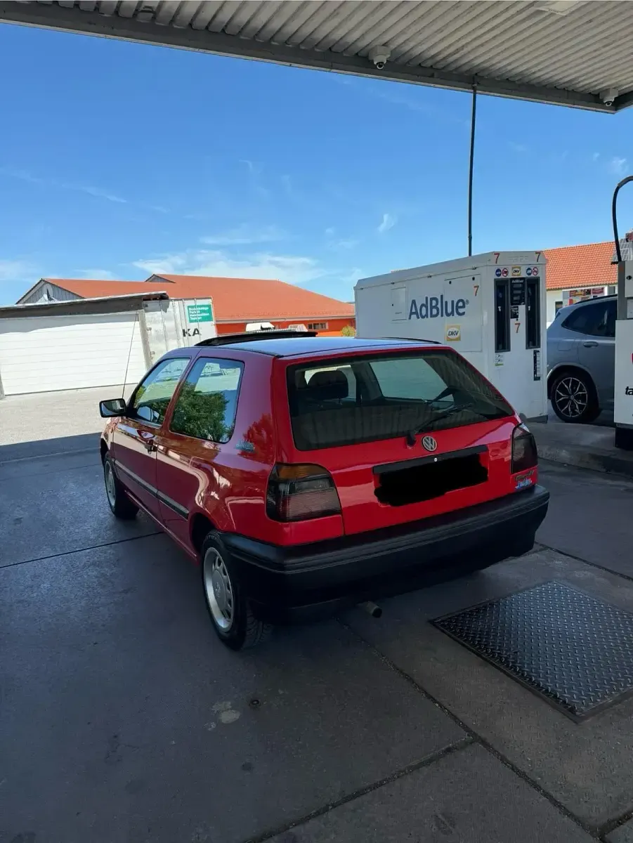Gebraucht VW Golf III 75 PS (55 kW) 1994 Rot Kleinwagen