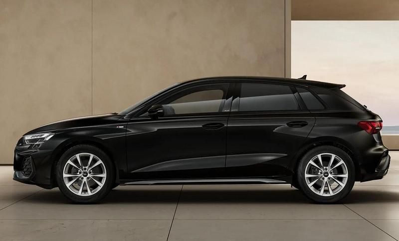Neu Audi A3 S-Line 204 PS (150 kW) 2025 Mythosschwarz metallic Limousine