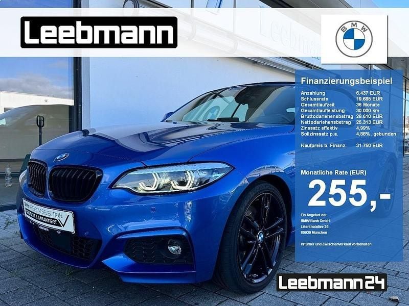 Blau Gebraucht 2020 BMW 230 M Sport Cabrio | 31.750 € (Etwas zu teuer) - Bild 1/4
