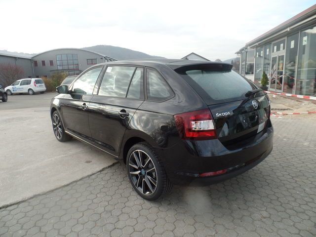 Gebraucht Skoda Rapid Cool Edition 90 PS (66 kW) 2015 Schwarz metallic Kleinwagen