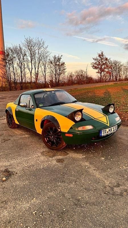 Gebraucht Mazda MX5 131 PS (96 kW) 1997 Schwarz Cabrio