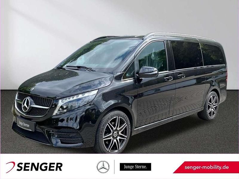 Schwarz Gebraucht 2023 Mercedes V300 Avantgarde Van / Kleinbus | 68.750 € (Teuer) - Bild 1/4