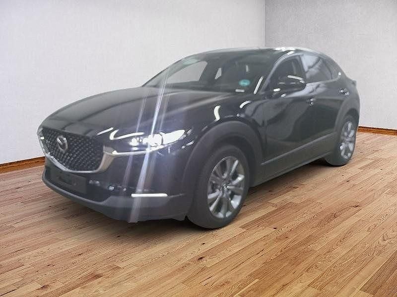 Jet black (metallic) Gebraucht 2025 Mazda CX-30 Takumi-Line SUV | 27.700 € (Fairer Preis) - Bild 1/4