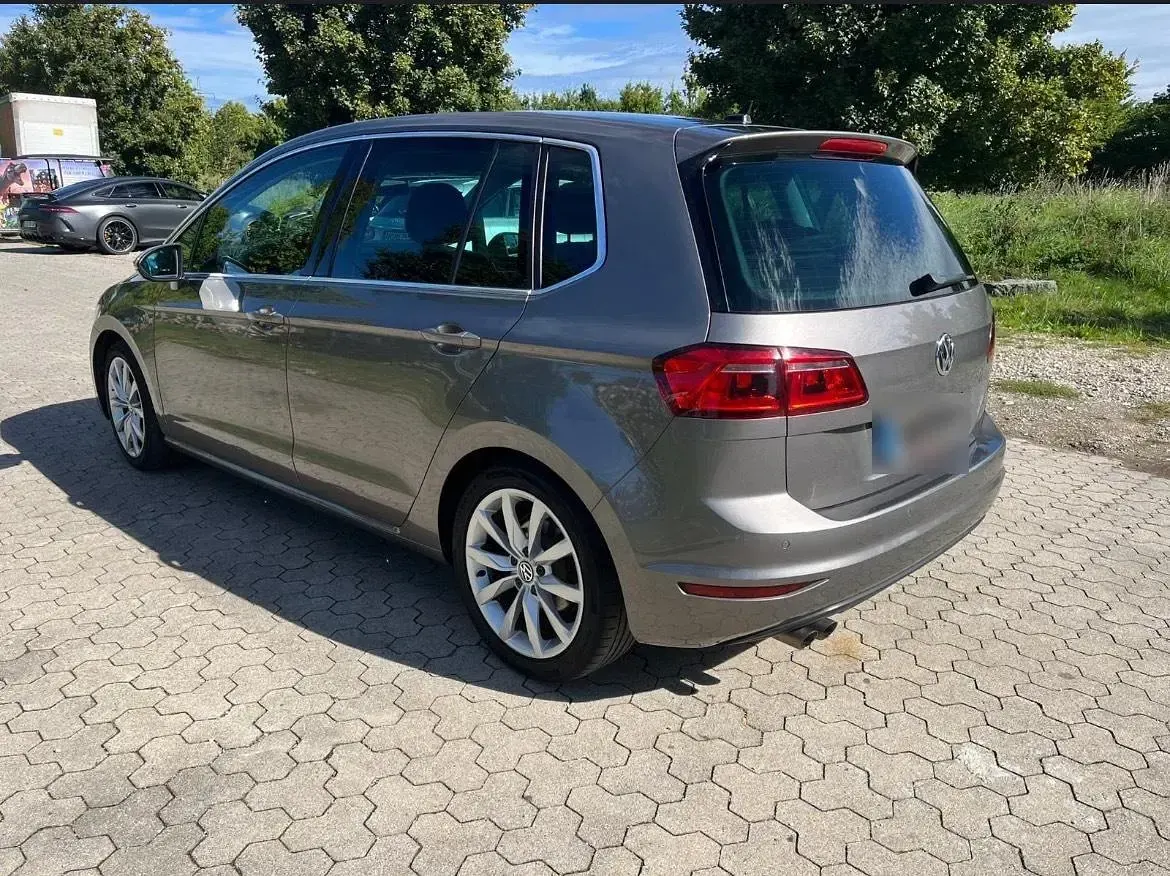 Gebraucht VW Golf Sportsvan Highline 150 PS (110 kW) 2014 Grau Van / Kleinbus