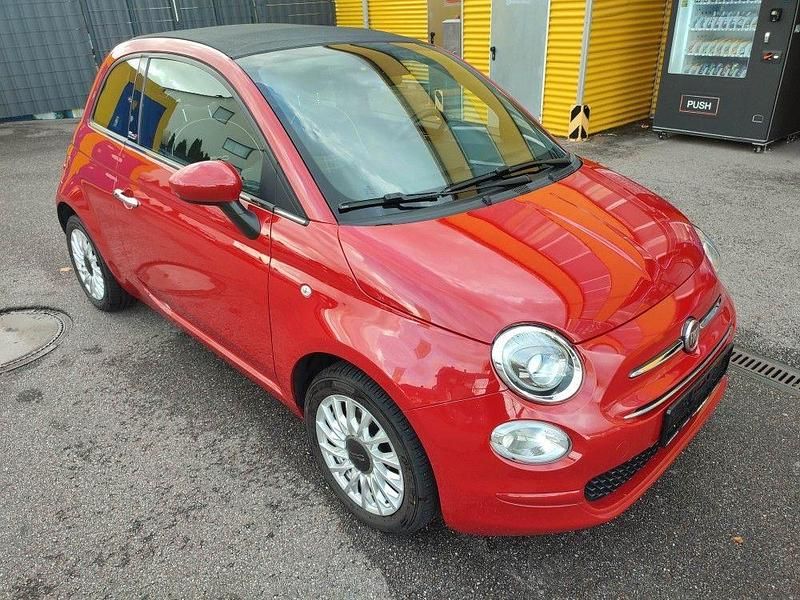 Rot Gebraucht 2020 Fiat 500C Lounge Cabrio | 9.390 € (Guter Preis) - Bild 1/4