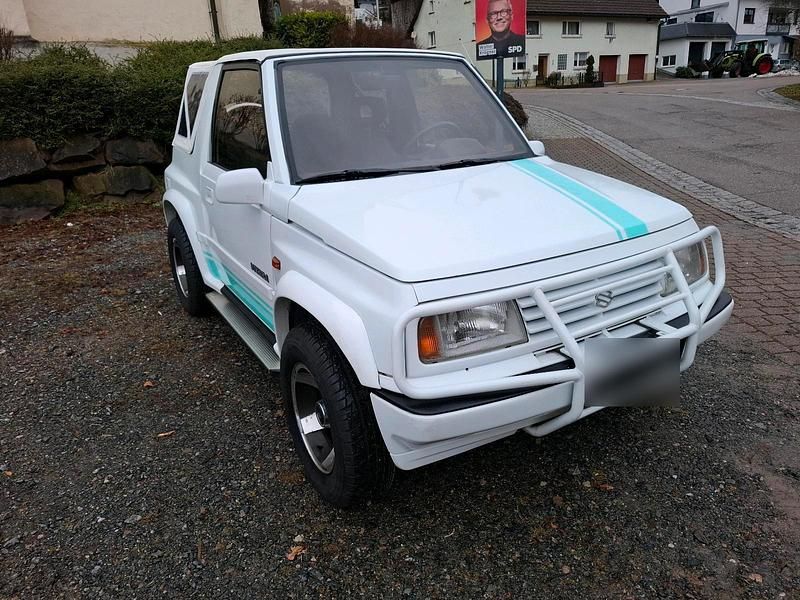 Gebraucht Suzuki Vitara 80 PS (58 kW) 1991 Weiß Cabrio