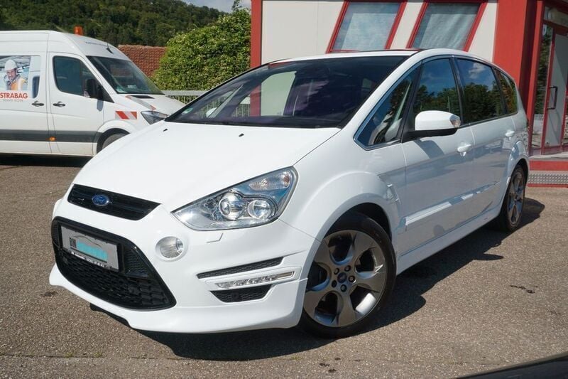 Gebraucht Ford S-MAX Titanium S 203 PS (149 kW) 2013 Weiß Van / Kleinbus