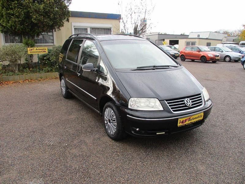 Schwarz Gebraucht 2008 VW Sharan United Van / Kleinbus | 3.999 € (Fairer Preis) - Bild 1/4