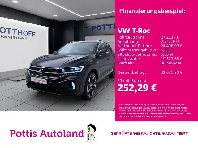 Gebraucht VW T-Roc R-line 116 PS (85 kW) 2025 SUV