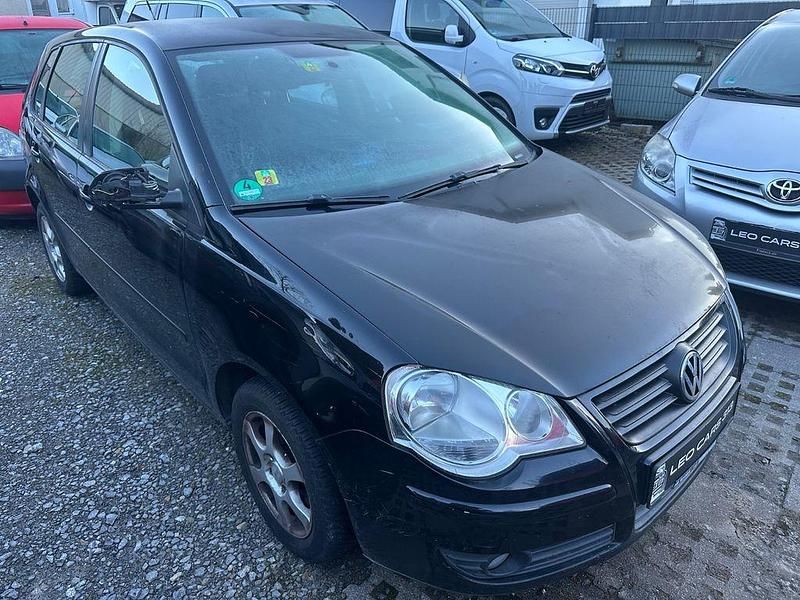 Gebraucht VW Polo Comfortline 80 PS (58 kW) 2008 Schwarz Kleinwagen