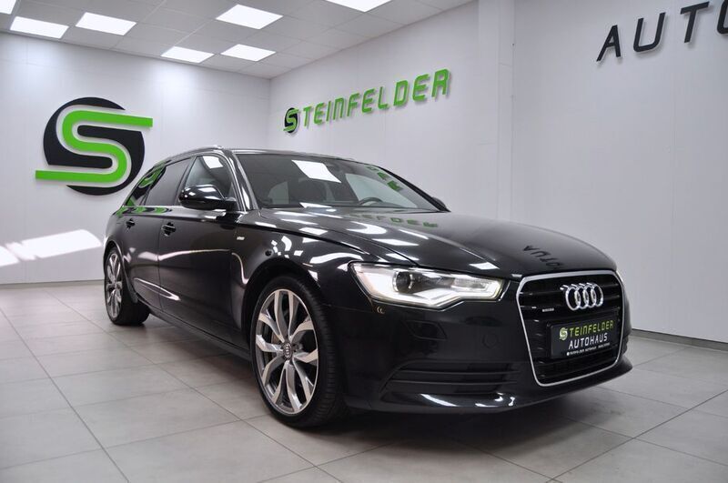 Phantomschwarz perleffekt Gebraucht 2014 Audi A6 S-Line Kombi | 20.990 € (Fairer Preis) - Bild 1/4
