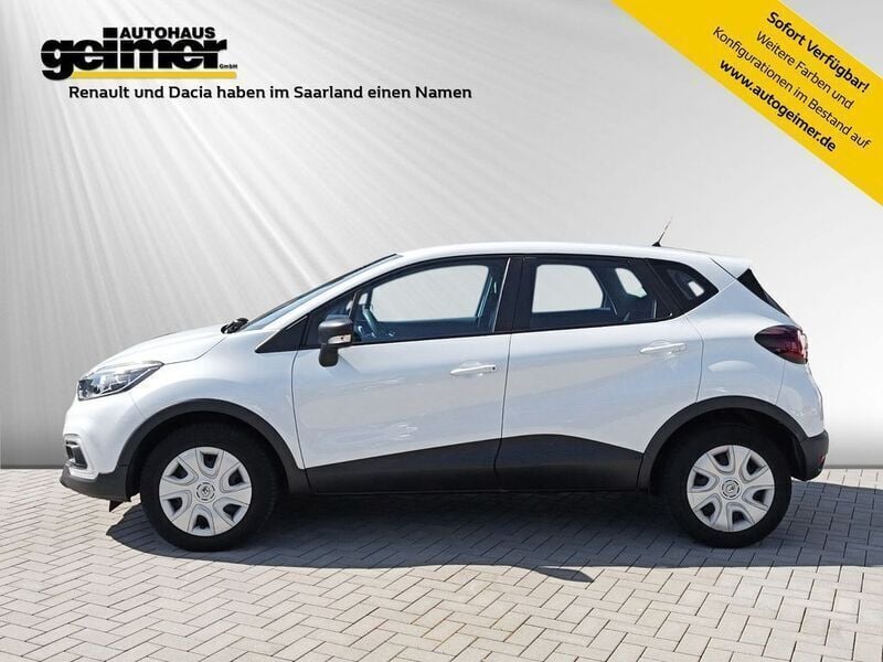 Gebraucht Renault Captur Life 90 PS (66 kW) 2017 Weiß SUV