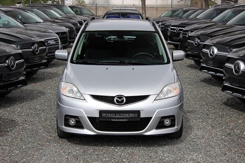 Gebraucht Mazda 5 Active 116 PS (85 kW) 2010 Silber Van / Kleinbus