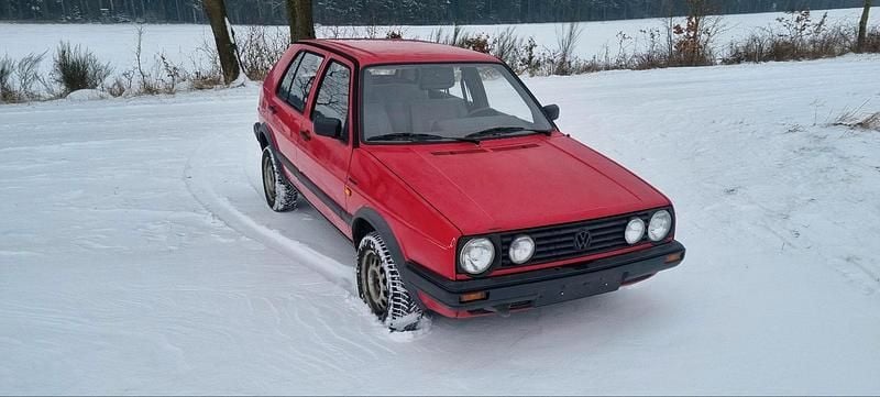 Gebraucht VW Golf II 98 PS (72 kW) 1991 Rot Kleinwagen