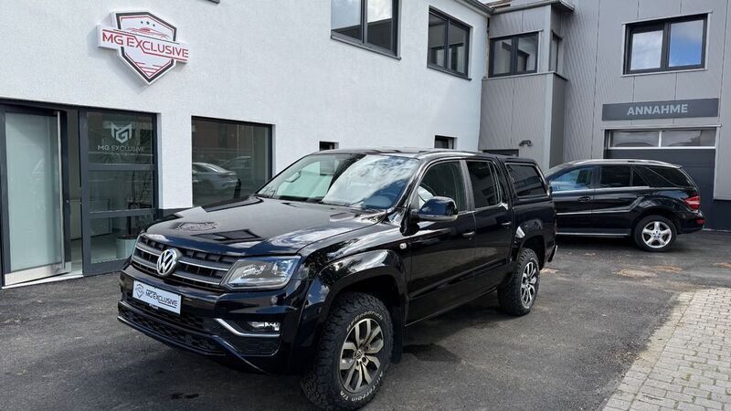 Schwarz Gebraucht 2015 VW Amarok Canyon Abholung | 16.990 € (Guter Preis) - Bild 1/4