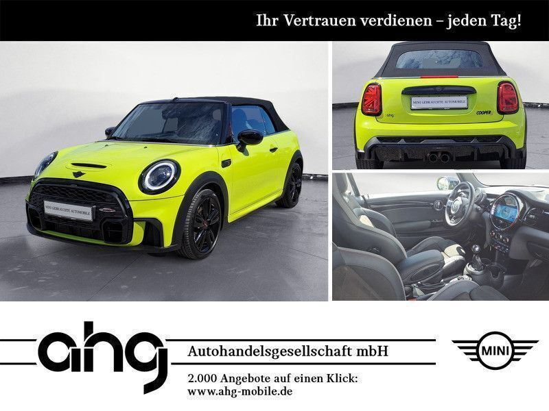 Gelb Gebraucht 2021 Mini John Cooper Works Cabriolet Cabrio | 27.930 € (Fairer Preis) - Bild 1/4