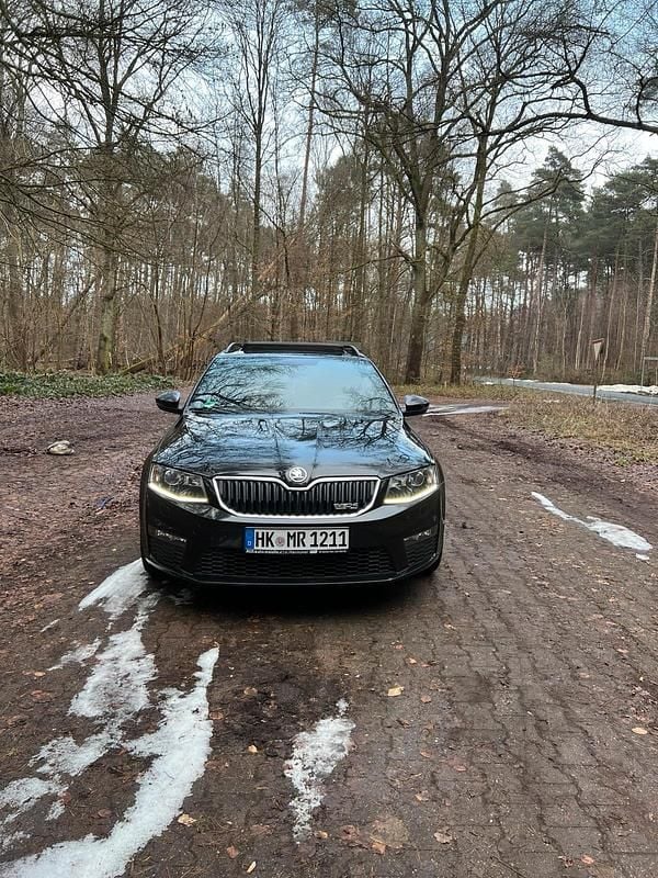 Gebraucht Skoda Octavia RS 184 PS (135 kW) 2016 Schwarz Kleinwagen