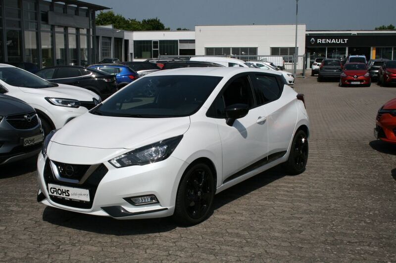 Weiß (weiß) Gebraucht 2021 Nissan Micra Kleinwagen | 14.290 € (Fairer Preis) - Bild 1/4