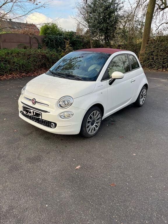 Weiß Gebraucht 2022 Fiat 500C Dolcevita Cabrio | 13.800 € (Fairer Preis) - Bild 1/4