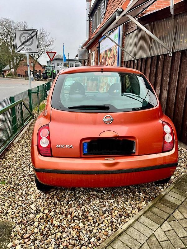 Orange Gebraucht 2004 Nissan Micra Kleinwagen | 1.950 € (Fairer Preis) - Bild 1/4