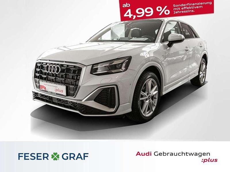 Gletscherweiß Gebraucht 2023 Audi Q2 Ambiente SUV | 28.990 € (Etwas zu teuer) - Bild 1/3