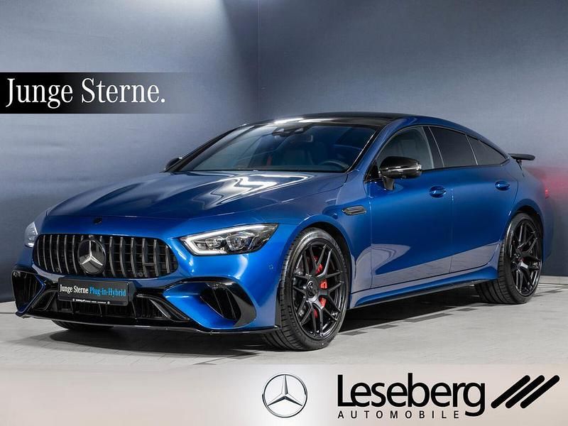 Blau Gebraucht 2023 Mercedes AMG GT63 S E Performance AMG Coupé | 138.950 € (Fairer Preis) - Bild 1/4