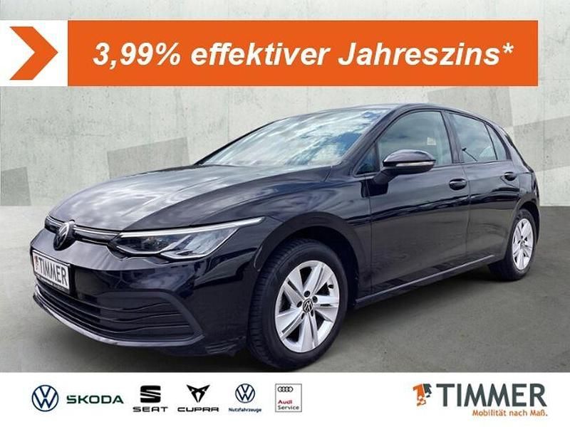 Schwarz Gebraucht 2022 VW Golf VIII Life Limousine | 20.990 € (Guter Preis) - Bild 1/4