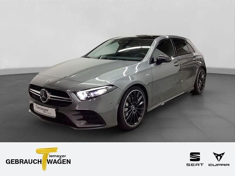 Grau Gebraucht 2019 Mercedes A35 AMG AMG Limousine | 33.480 € (Guter Preis) - Bild 1/4