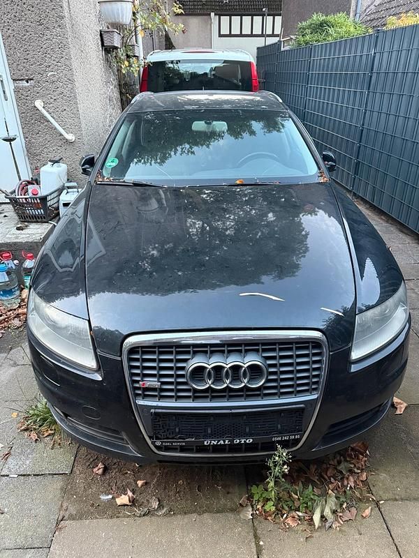 Schwarz Gebraucht 2007 Audi A6 S-Line Kombi | 2.150 € (Superpreis) - Bild 1/4