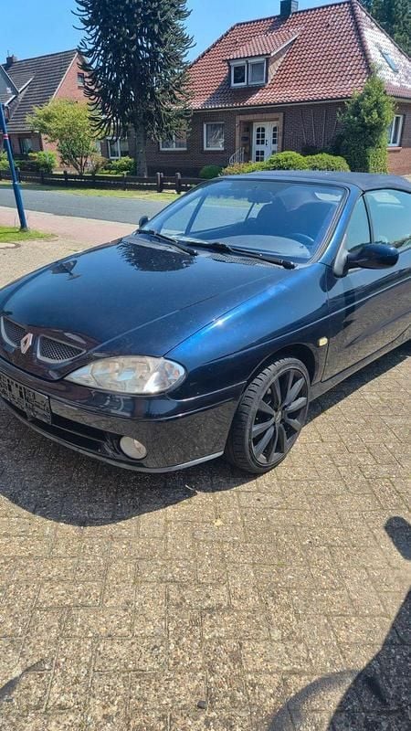 Blau Gebraucht 2000 Renault Mégane Cabriolet Cabrio | 500 € (Superpreis) - Bild 1/4