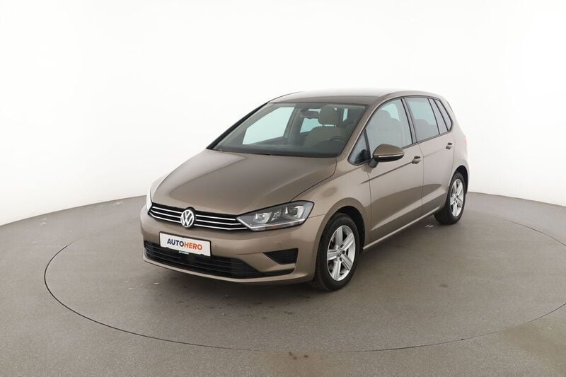 Beige Gebraucht 2014 VW Golf Sportsvan Comfortline Van / Kleinbus | 13.810 € (Fairer Preis) - Bild 1/4