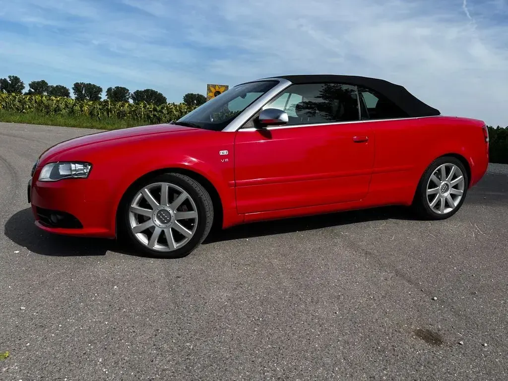 Gebraucht Audi S4 Cabriolet Sport 344 PS (253 kW) 2006 Rot Cabrio