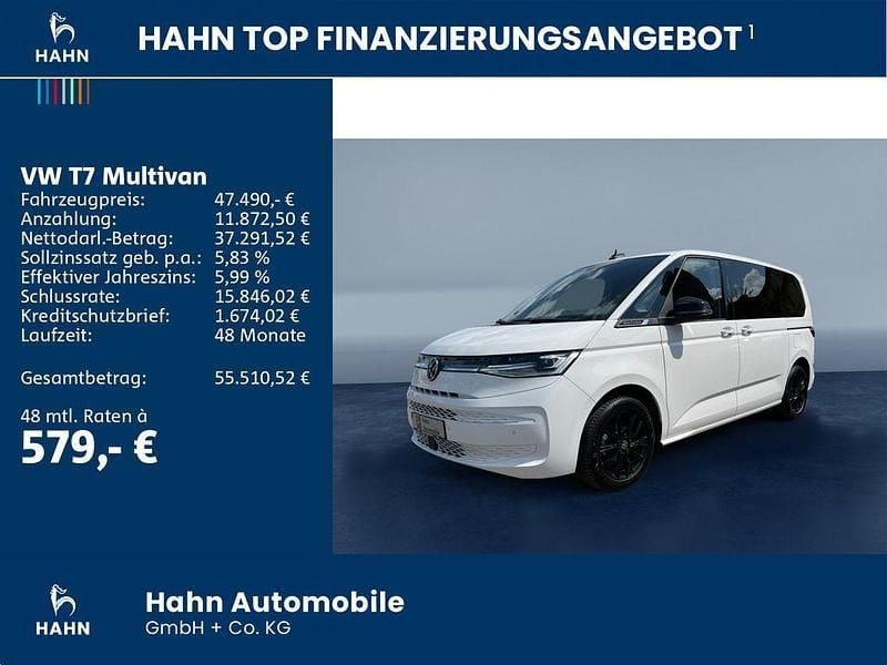 Second-hand VW Multivan Life 150 CP (110 kW) 2023 Alb Monovolum
