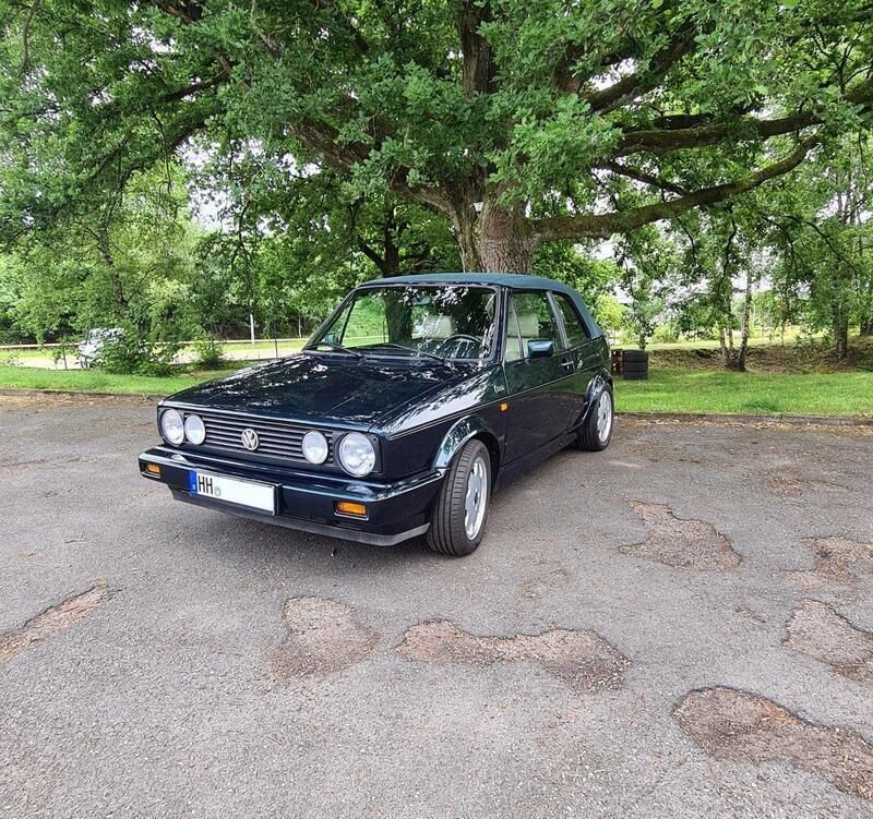 Grün Gebraucht 1992 VW Golf Cabriolet Cabrio | 15.990 € - Bild 1/4