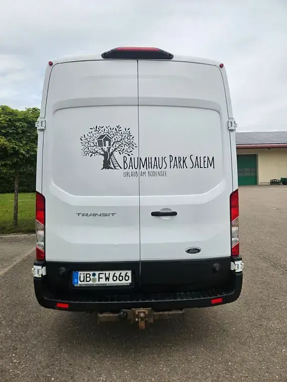 Gebraucht Ford Transit 170 PS (125 kW) 2020 Weiß Van / Kleinbus