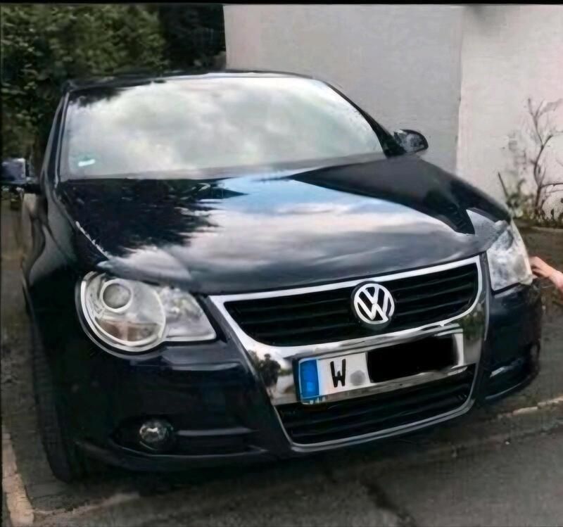 Blau Gebraucht 2008 VW Eos Cabrio | 7.500 € - Bild 1/3