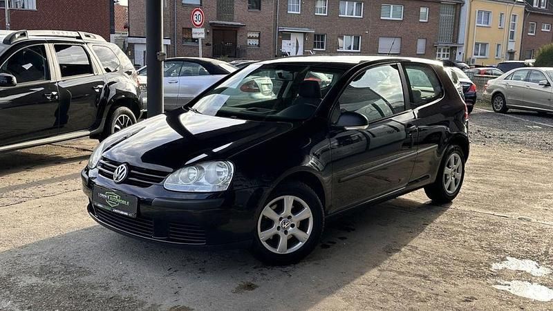 Schwarz Gebraucht 2007 VW Golf V Trendline | 3.990 € (Fairer Preis) - Bild 1/4