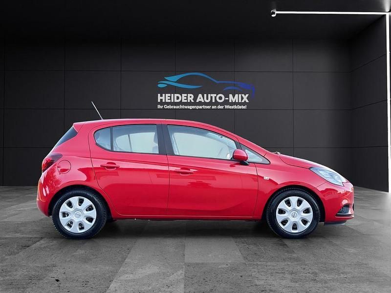 Gebraucht Opel Corsa Edition 69 PS (50 kW) 2016 Rot Kleinwagen