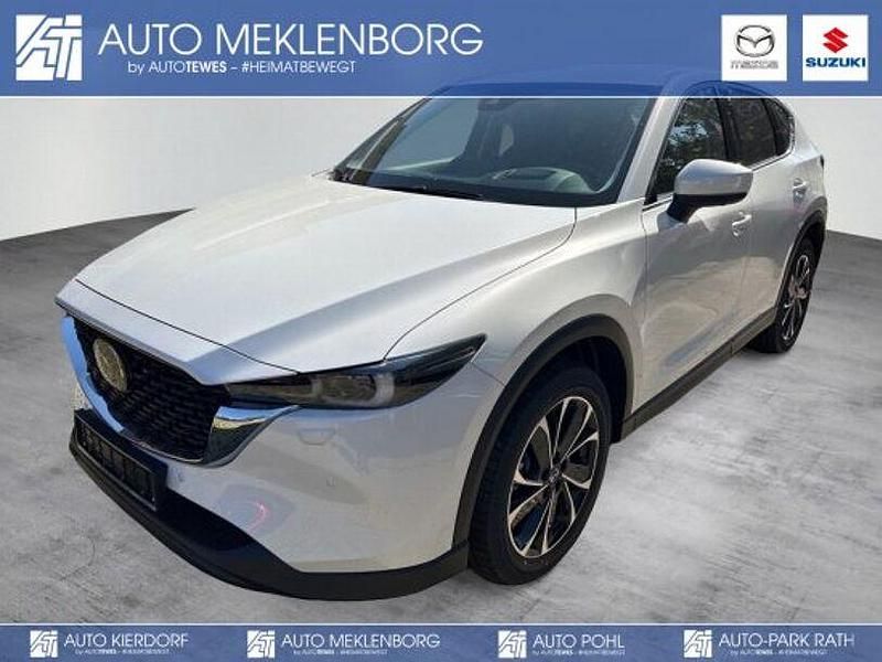 Weiß Gebraucht 2023 Mazda CX-5 Exclusive-Line SUV | 35.990 € (Fairer Preis) - Bild 1/4