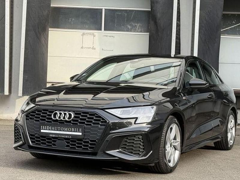 Schwarz Gebraucht 2021 Audi A3 S-Line Limousine | 22.700 € (Fairer Preis) - Bild 1/4