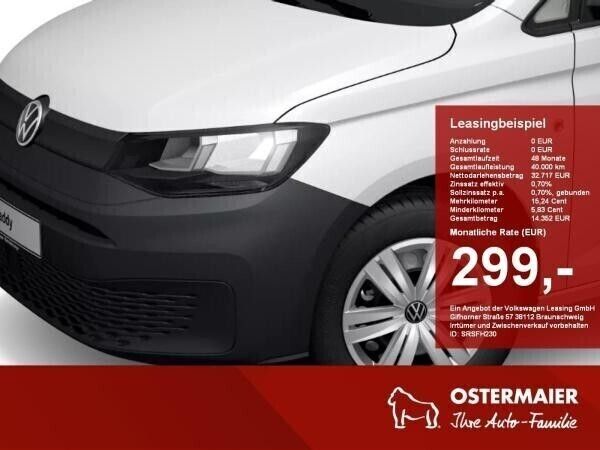 Weiß (candyweiß) Neu 2025 VW Caddy Maxi Sound Van / Kleinbus | 34.980 € (Fairer Preis) - Bild 1/4