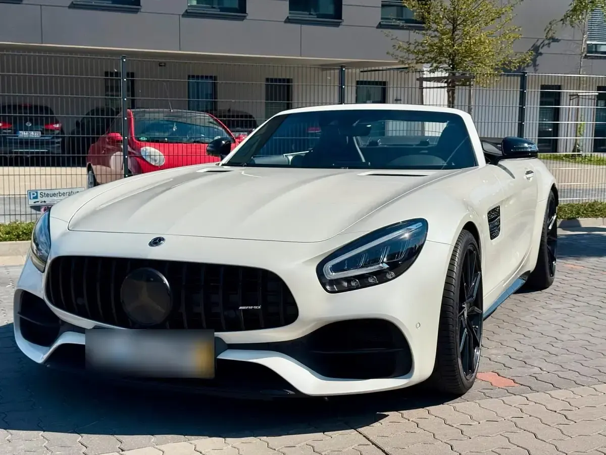 Gebraucht Mercedes AMG GT C AMG 557 PS (409 kW) 2019 Weiß Cabrio